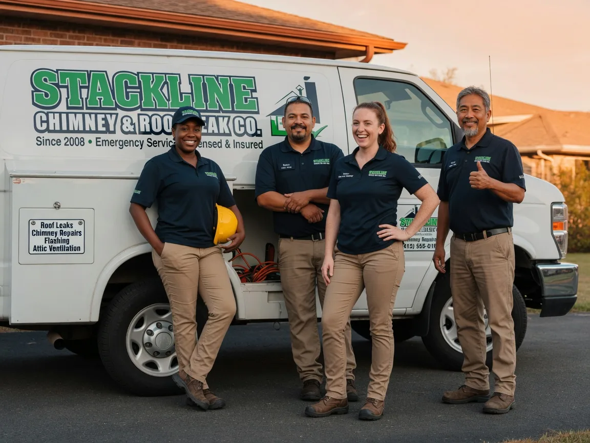 Chimney flashing repair company in Gifford, WA
